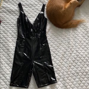 Oh Polly vinyl play suit